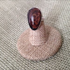 12.5 Ct Gemstone Sterling Silver Ring